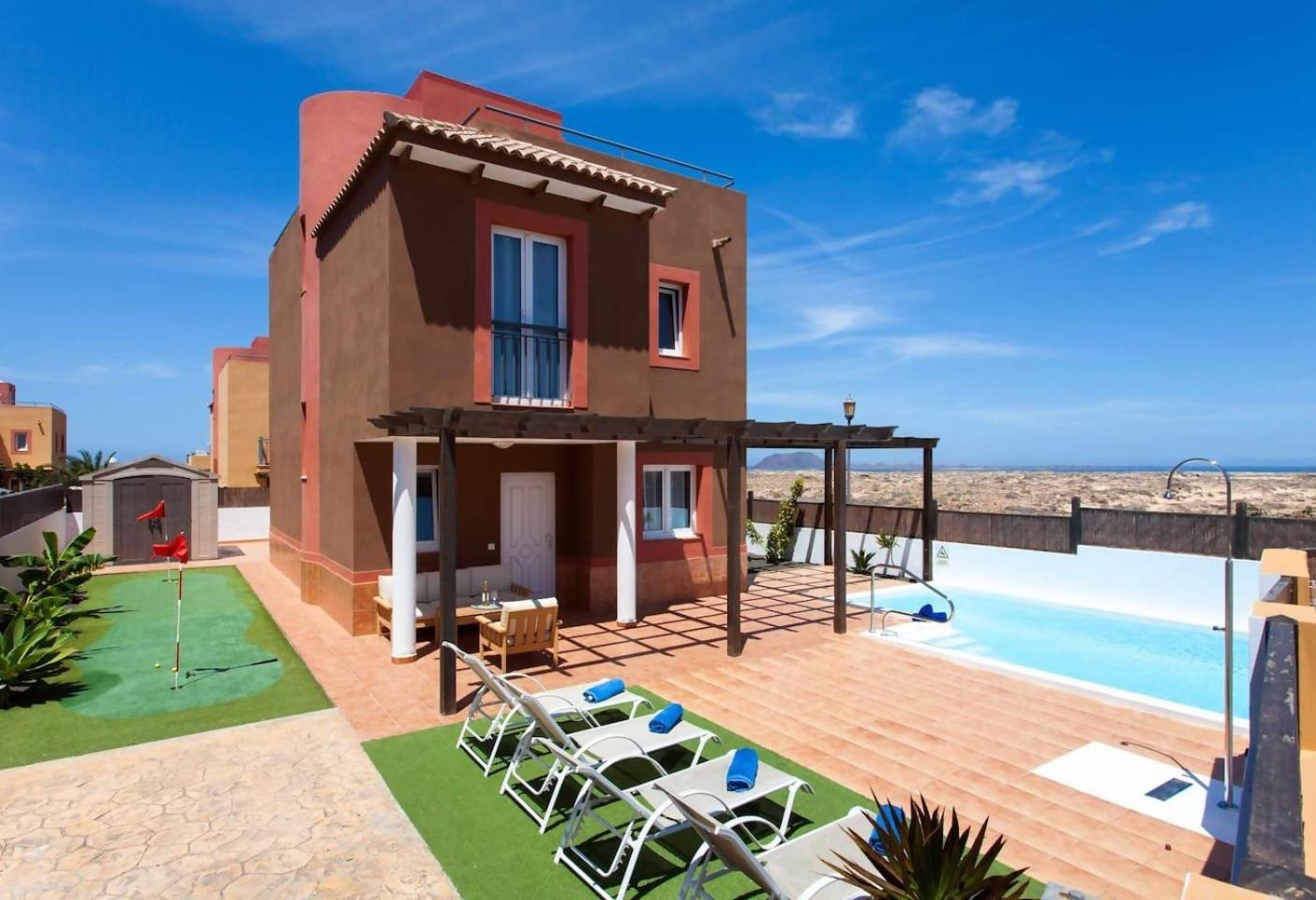 Villa Emma Private Pool Wifi Fibra Minigolf Corralejo Luaran gambar
